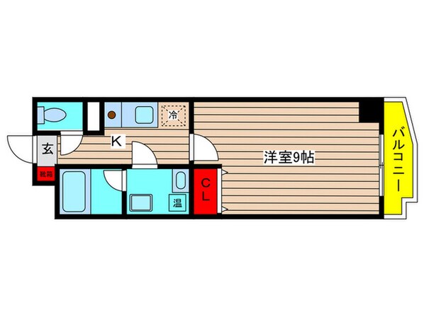 メゾンアルモニーの物件間取画像